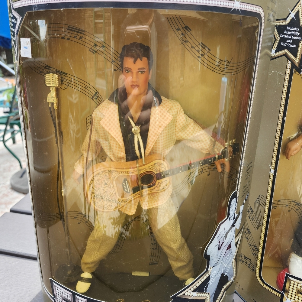 Rock Icon Doll with Guitar- 3 Total